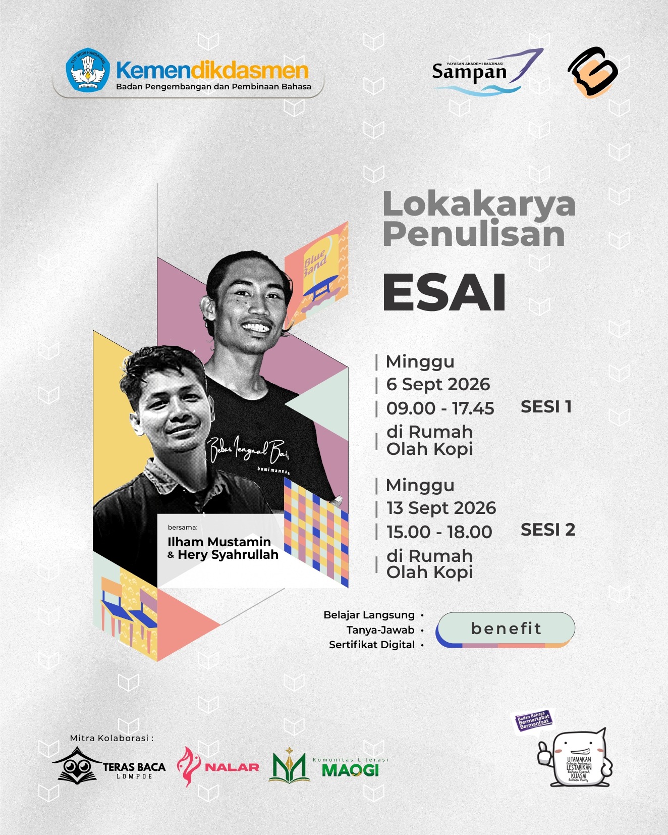 Poster Kelas Esai